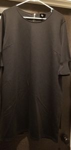 Women's Black Bell Sleve Dress